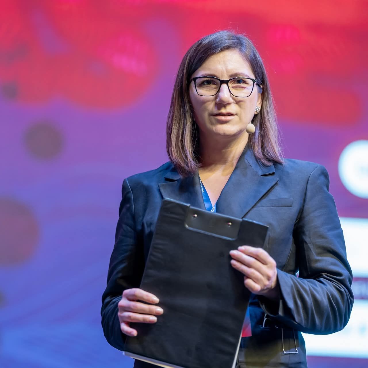 Irina Filip on stage